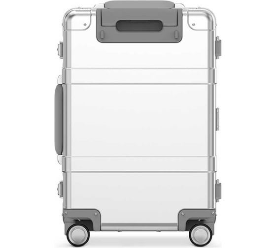 Чемодан NinetyGo Metal Luggage 20", серебряный 100501
