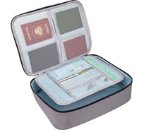Органайзер для хранения документов HANDY HOME Вещицы 370х270х100, серый Org-05