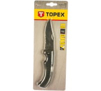 Складной универсальный нож TOPEX лезвие 100мм 98Z101