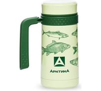 Термос-кружка с ручкой Арктика 412 зеленый, 0.5л AR412GN-0500