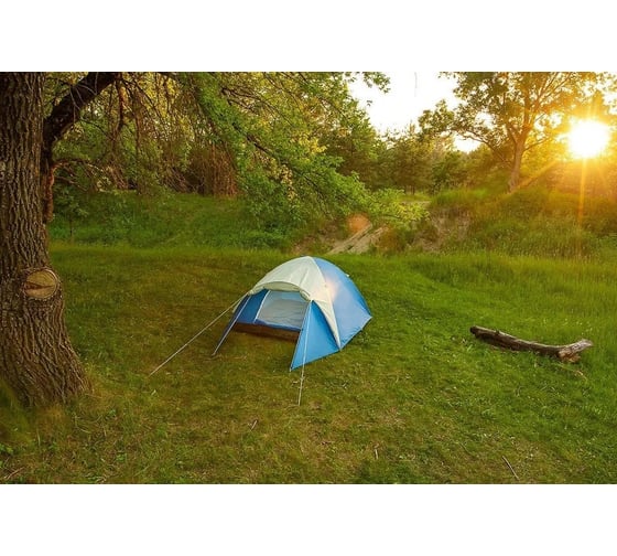 Туристическая палатка Calviano ACAMPER ACCO 3 blue 2073000020086