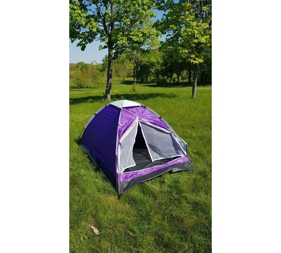 Туристическая палатка Calviano ACAMPER Domepack 2 purple 2073000020024