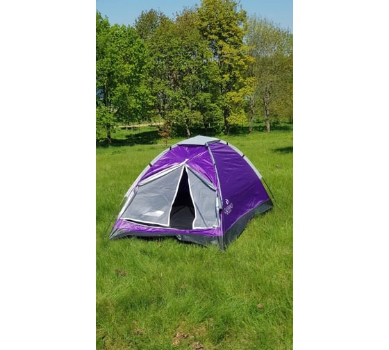 Туристическая палатка Calviano ACAMPER Domepack 2 purple 2073000020024
