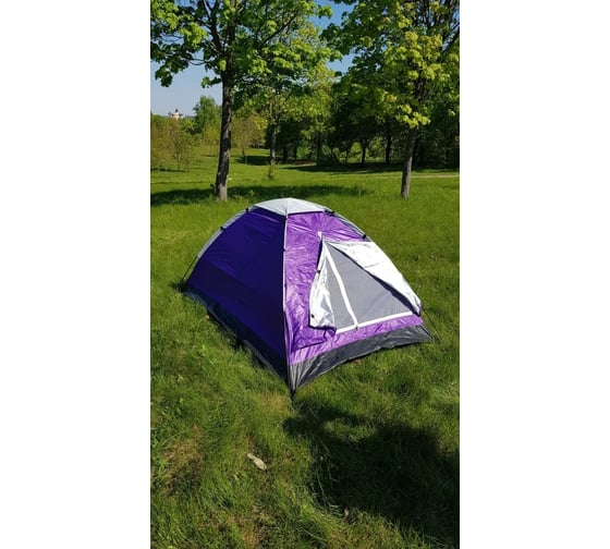 Туристическая палатка Calviano ACAMPER DOMEPACK 4 purple 2073000020048