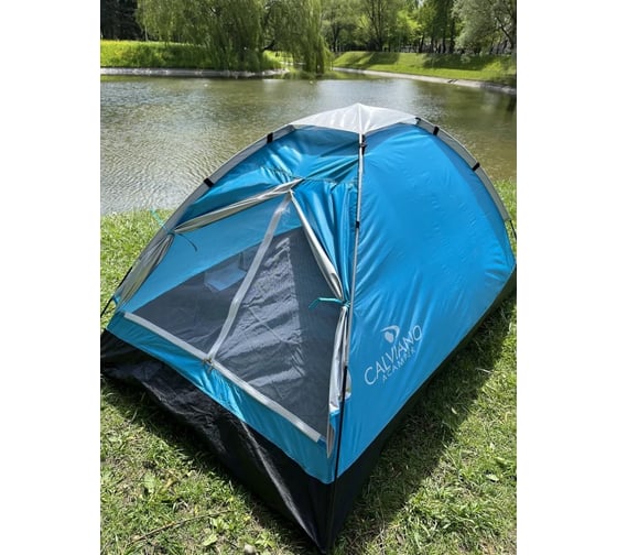 Туристическая палатка Calviano ACAMPER DOMEPACK 4 turquoise 2073000020062