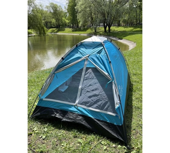 Туристическая палатка Calviano ACAMPER DOMEPACK 4 turquoise 2073000020062