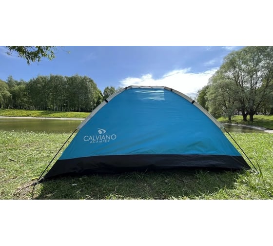Туристическая палатка Calviano ACAMPER DOMEPACK 4 turquoise 2073000020062