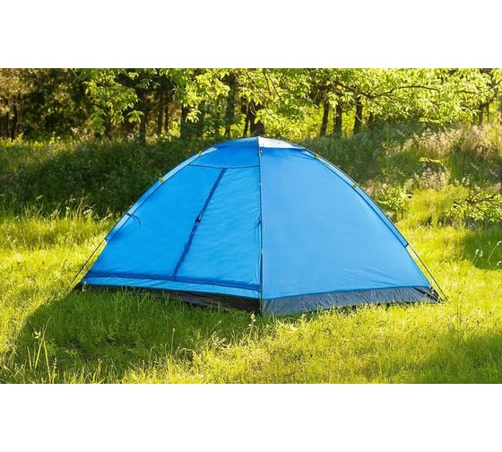 Туристическая палатка Calviano ACAMPER DOMEPACK 4 blue 2073000020055