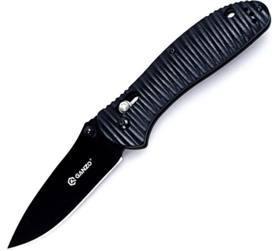 Складной туристический нож Ganzo G7393P BK 1