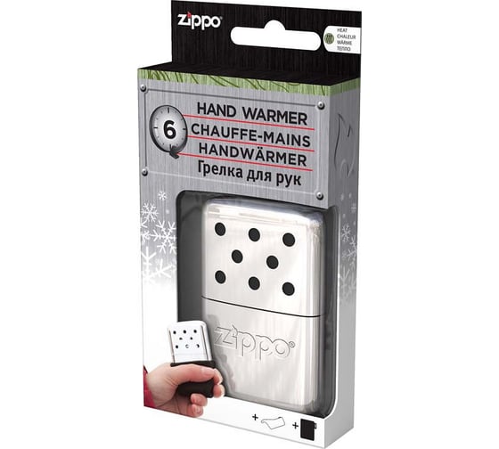 Каталитическая грелка Zippo серебристая 40360