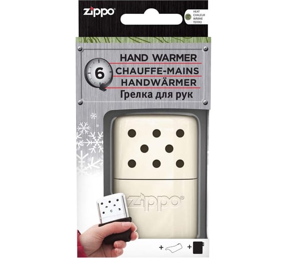 Каталитическая грелка Zippo белая, матовая 40361