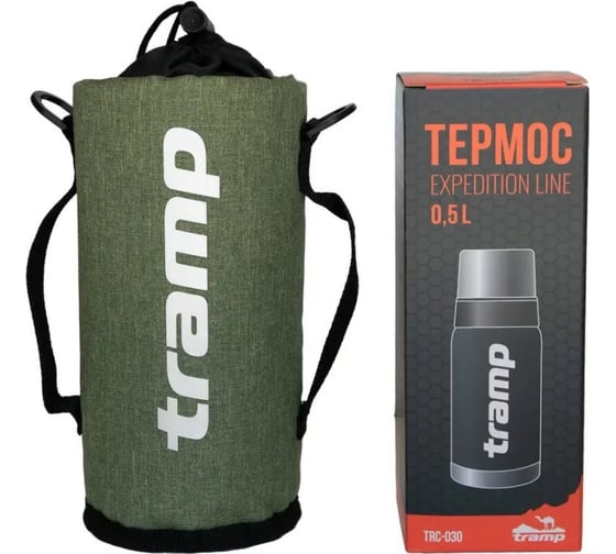 Термочехол для термоса Tramp 0.5 л, оливковый TRA-2881