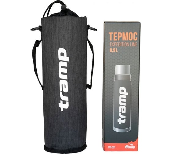 Термочехол для термоса Tramp 0.9 л, серый TRA-290
