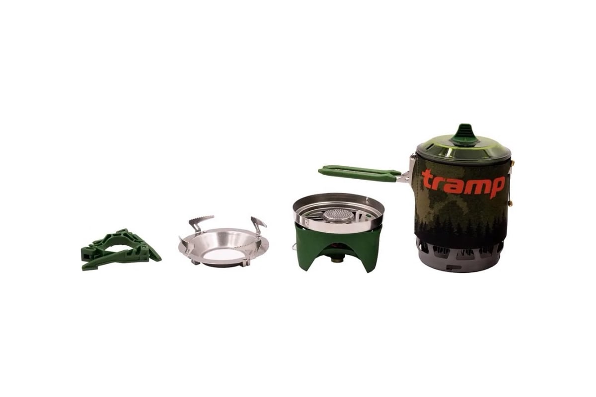 Система для приготовления пищи Tramp 1 л, оливковый TRG-1151 - выгодная ...