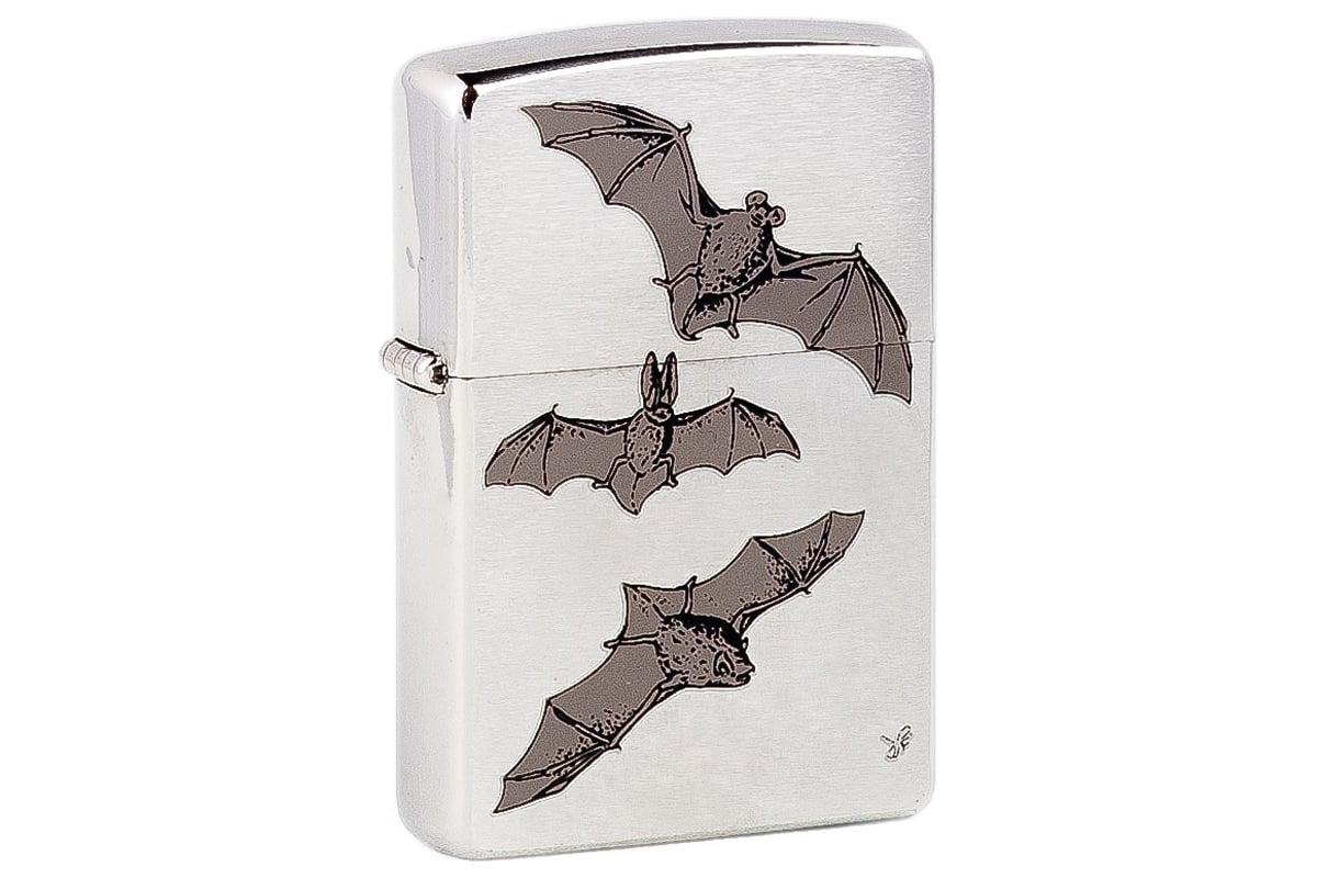 Зажигалка Zippo 200 Bats - выгодная цена, отзывы, характеристики, фото -  купить в Москве и РФ