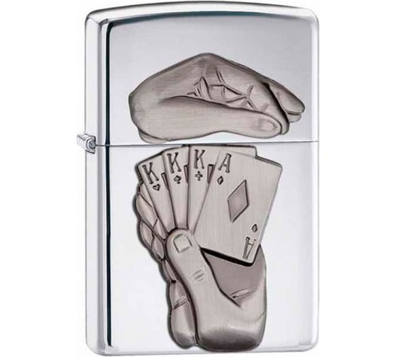 Зажигалка Zippo Classic с покрытием High Polish Chrome 28837