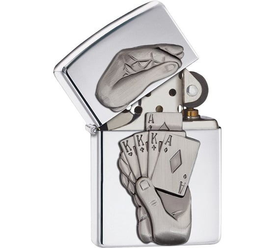 Зажигалка Zippo Classic с покрытием High Polish Chrome 28837