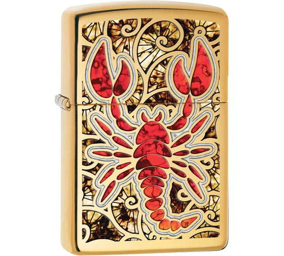 Зажигалка Zippo Classic с покрытием High Polish Brass 29096 1