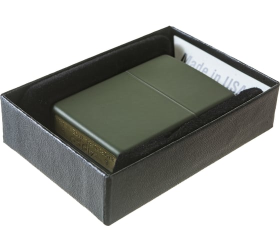 Зажигалка Zippo Classic с покрытием Green Matte 221