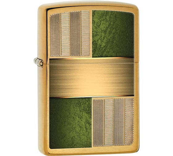 Зажигалка Zippo Classic с покрытием Brushed Brass 28796 1