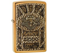 Зажигалка Zippo Classic с покрытием Brushed Brass 29103