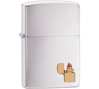 Зажигалка Zippo Classic с покрытием Brushed Chrome 29102