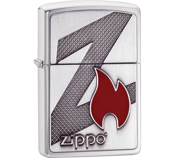 Зажигалка Zippo Classic с покрытием Brushed Chrome 29104 1