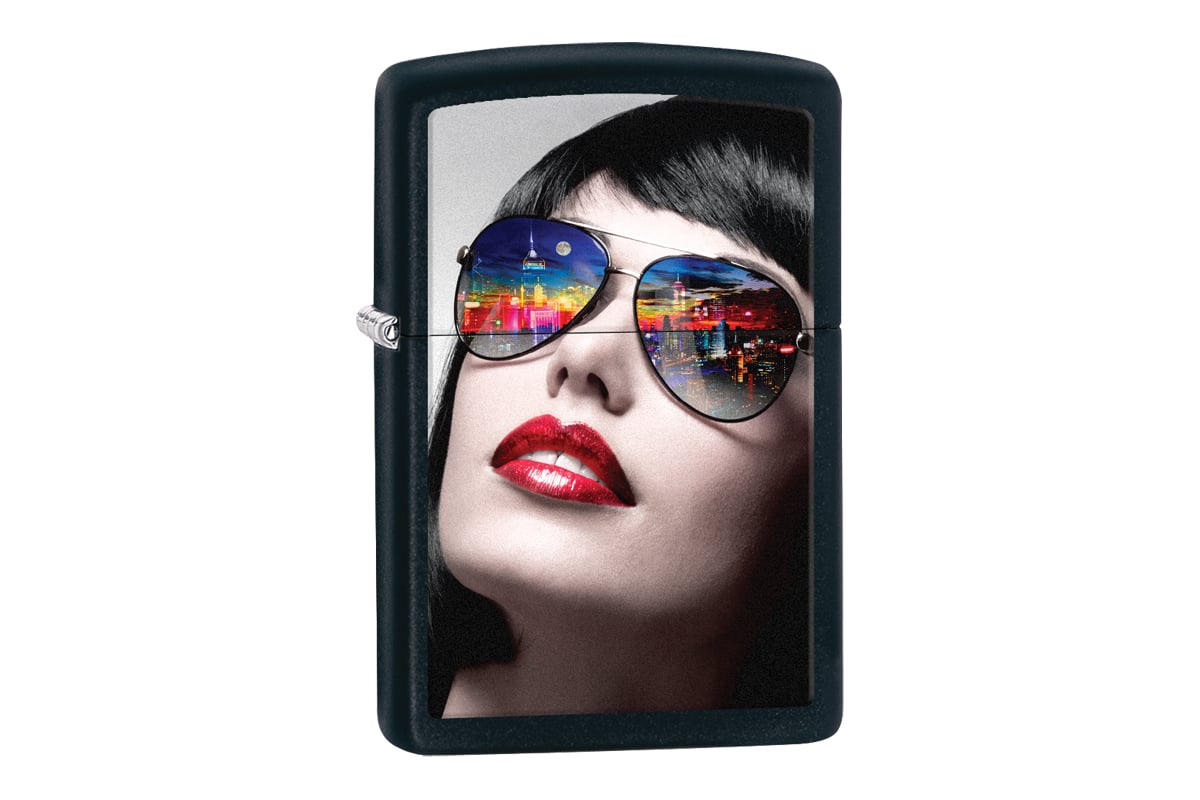 Зажигалка Zippo Classic с покрытием Black Matte 29090 - выгодная цена,  отзывы, характеристики, фото - купить в Москве и РФ