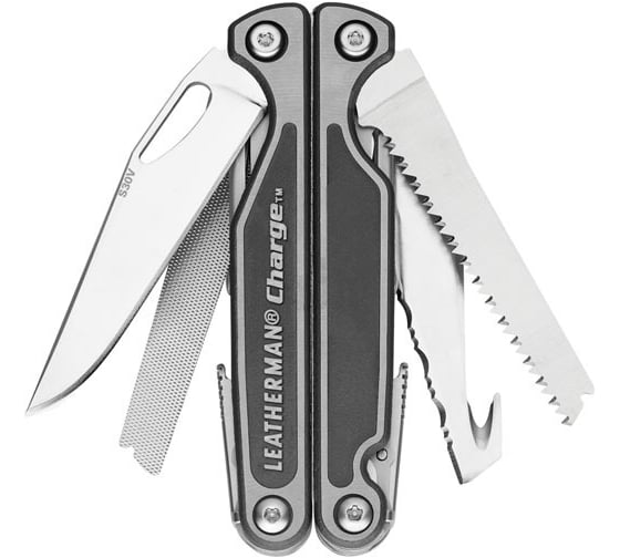 Мультитул Leatherman Charge TTi 830735 кожаный чехол, подарочная упаковка