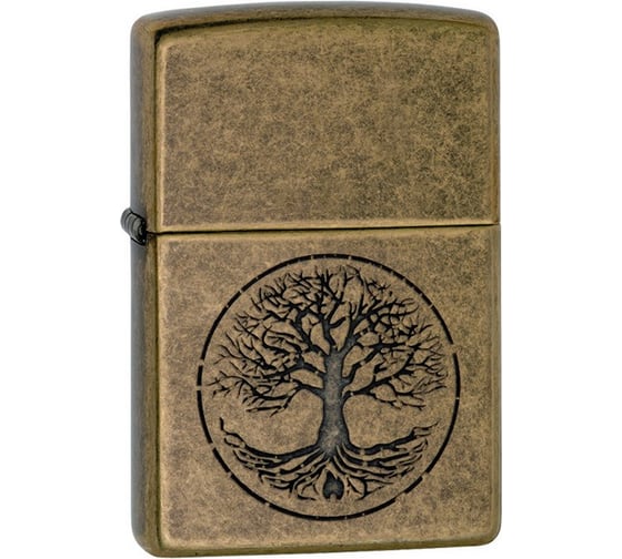 Зажигалка Zippo Classic с покрытием Antique Brass 29149
