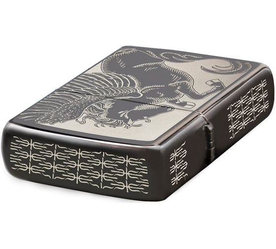 Зажигалка Zippo Classic с покрытием Black Ice 28802