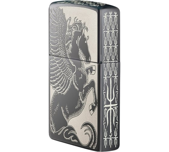 Зажигалка Zippo Classic с покрытием Black Ice 28802