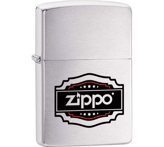Зажигалка Zippo 200 Vintage с покрытием Brushed Chrome 29205