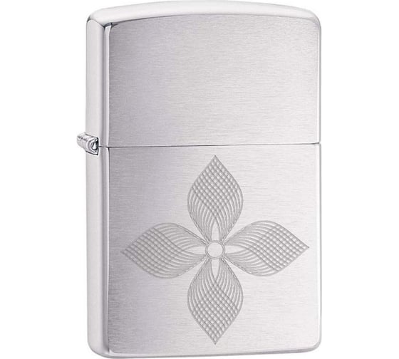 Зажигалка Zippo 200 Wavey с покрытием Brushed Chrome 29215
