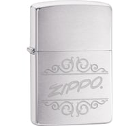 Зажигалка Zippo 200 с покрытием Brushed Chrome 29209