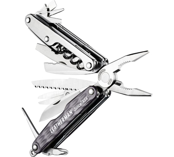 Мультитул Leatherman Juice Xe6 831994 серый гранит