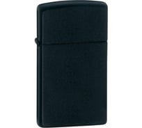 Зажигалка Zippo Slim Black Matte 1618