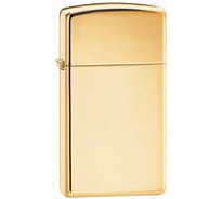 Зажигалка Zippo Slim High Polish Brass 1654B