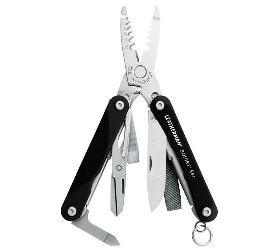 Мультитул Leatherman Squirt ES4 831243 черный