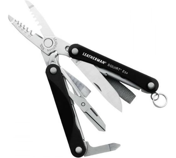 Мультитул Leatherman Squirt ES4 831243 черный