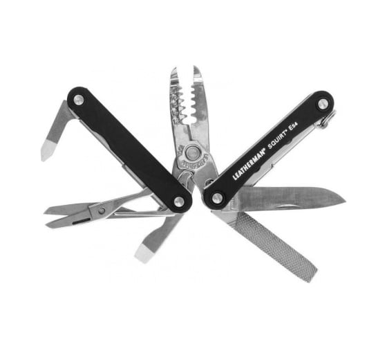 Мультитул Leatherman Squirt ES4 831243 черный