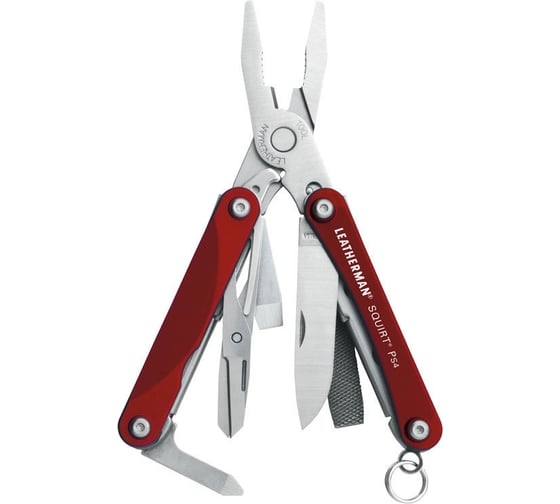 Мультитул Leatherman Squirt PS4 831228 красный