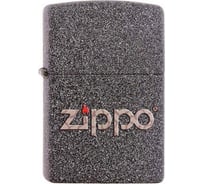 Зажигалка с покрытием Iron Stone Zippo 211 SNAKESKIN ZIPPO LOGO