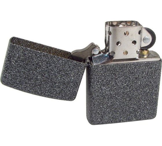 Зажигалка с покрытием Iron Stone Zippo 211 SNAKESKIN ZIPPO LOGO