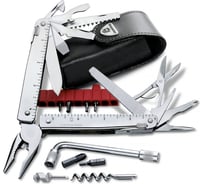 Мультитул Victorinox SwissTool Plus 38 кожаный чехол 3.0338.L