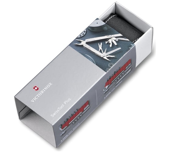 Мультитул Victorinox SwissTool Plus 39 кожаный чехол 3.0339.L