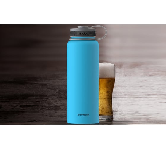 Термобутылка Asobu The mighty flask 1.1л, голубая TMF1 blue