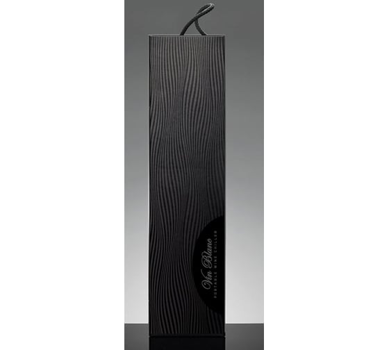 Стальной термоконтейнер для вина Asobu Vin blanc portable wine chiller VPB1 silver