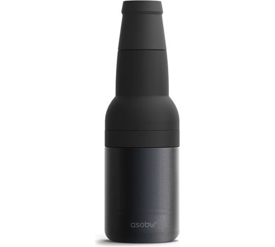 Термоконтейнер для банок и бутылок Asobu Frosty to 2 go chiller FC2G black 1