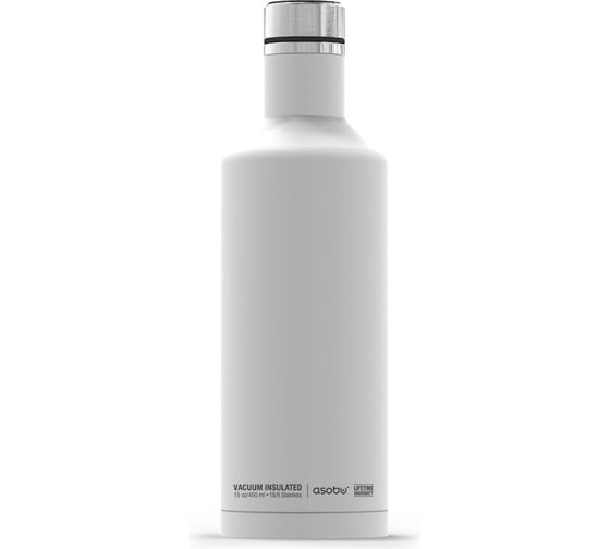 Термобутылка Asobu Times square travel bottle 0.45 л, белая SBV15 white